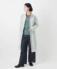 NHLGF85270 GIANNI LO GIUDICE(小さいサイズ)(メゾン ドゥ サンク) [セットアップ対応]デニムライクセミワイドパンツ ネイビー