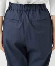 NHLGF87190 GIANNI LO GIUDICE(小さいサイズ)(メゾン ドゥ サンク) コットンリネンテーパードパンツ ネイビー