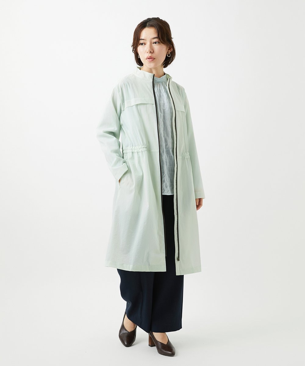 NHLGF88190 GIANNI LO GIUDICE(小さいサイズ)(メゾン ドゥ サンク) [セットアップ対応]リネンライクパンツ ライトグレー