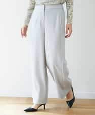 NHLGF88190 GIANNI LO GIUDICE(小さいサイズ)(メゾン ドゥ サンク) [セットアップ対応]リネンライクパンツ ライトグレー