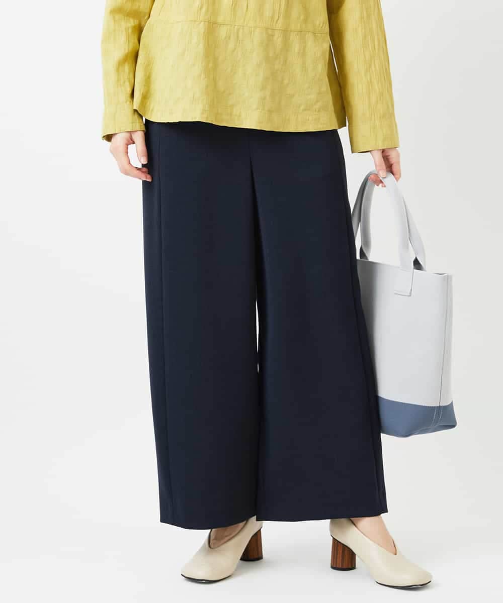 NHLGF88190 GIANNI LO GIUDICE(小さいサイズ)(メゾン ドゥ サンク) [セットアップ対応]リネンライクパンツ ライトグレー