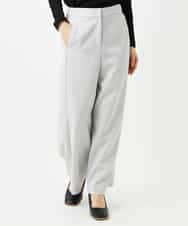 NHLGF88190 GIANNI LO GIUDICE(小さいサイズ)(メゾン ドゥ サンク) [セットアップ対応]リネンライクパンツ ライトグレー