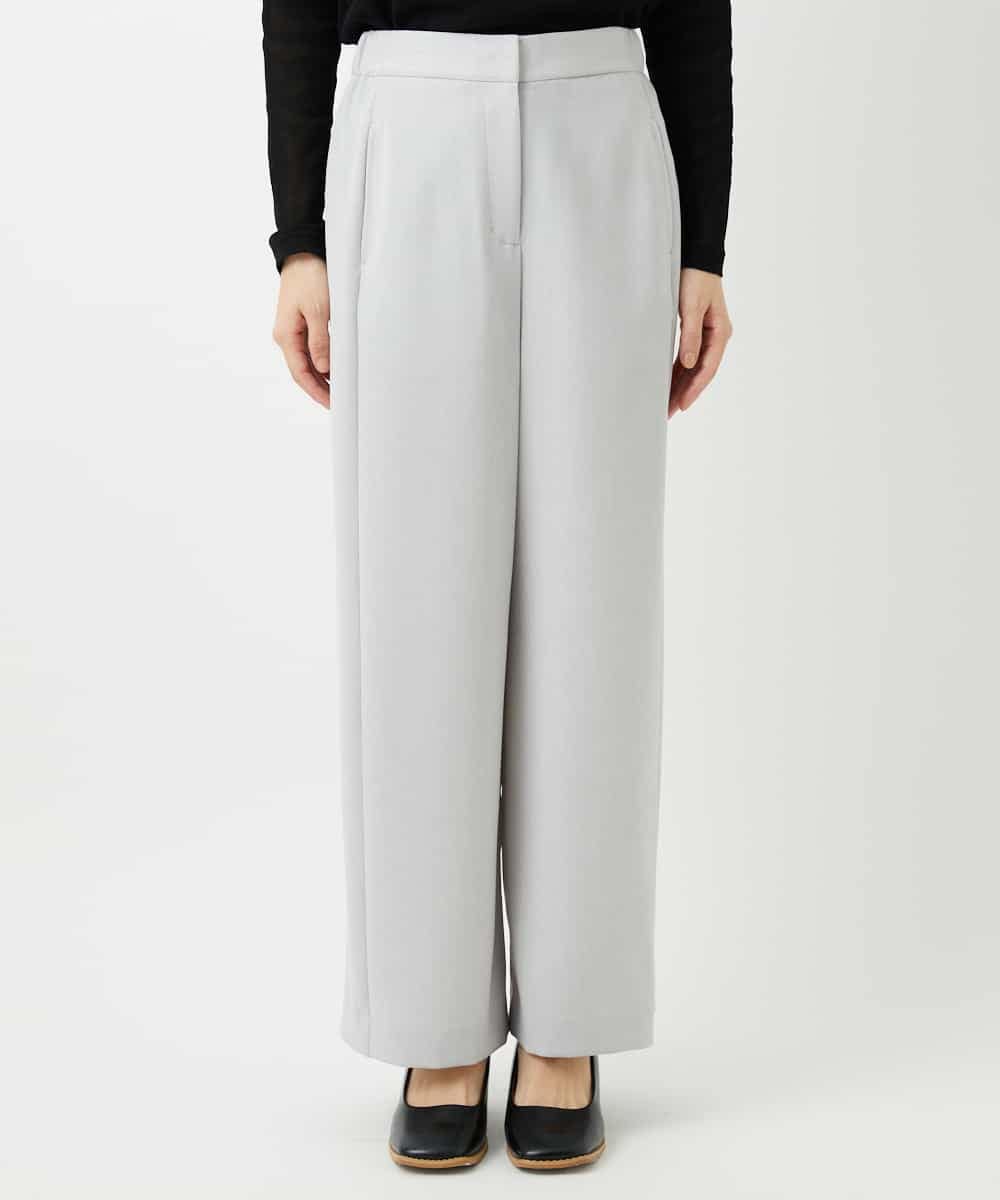 NHLGF88190 GIANNI LO GIUDICE(小さいサイズ)(メゾン ドゥ サンク) [セットアップ対応]リネンライクパンツ ライトグレー