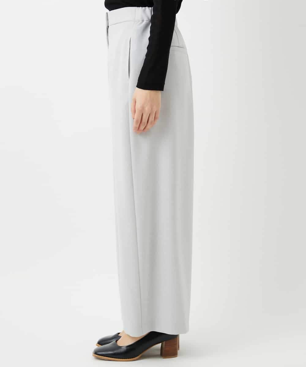 NHLGF88190 GIANNI LO GIUDICE(小さいサイズ)(メゾン ドゥ サンク) [セットアップ対応]リネンライクパンツ ライトグレー