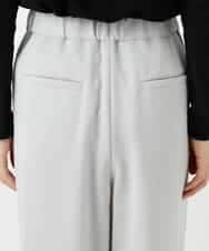 NHLGF88190 GIANNI LO GIUDICE(小さいサイズ)(メゾン ドゥ サンク) [セットアップ対応]リネンライクパンツ ライトグレー