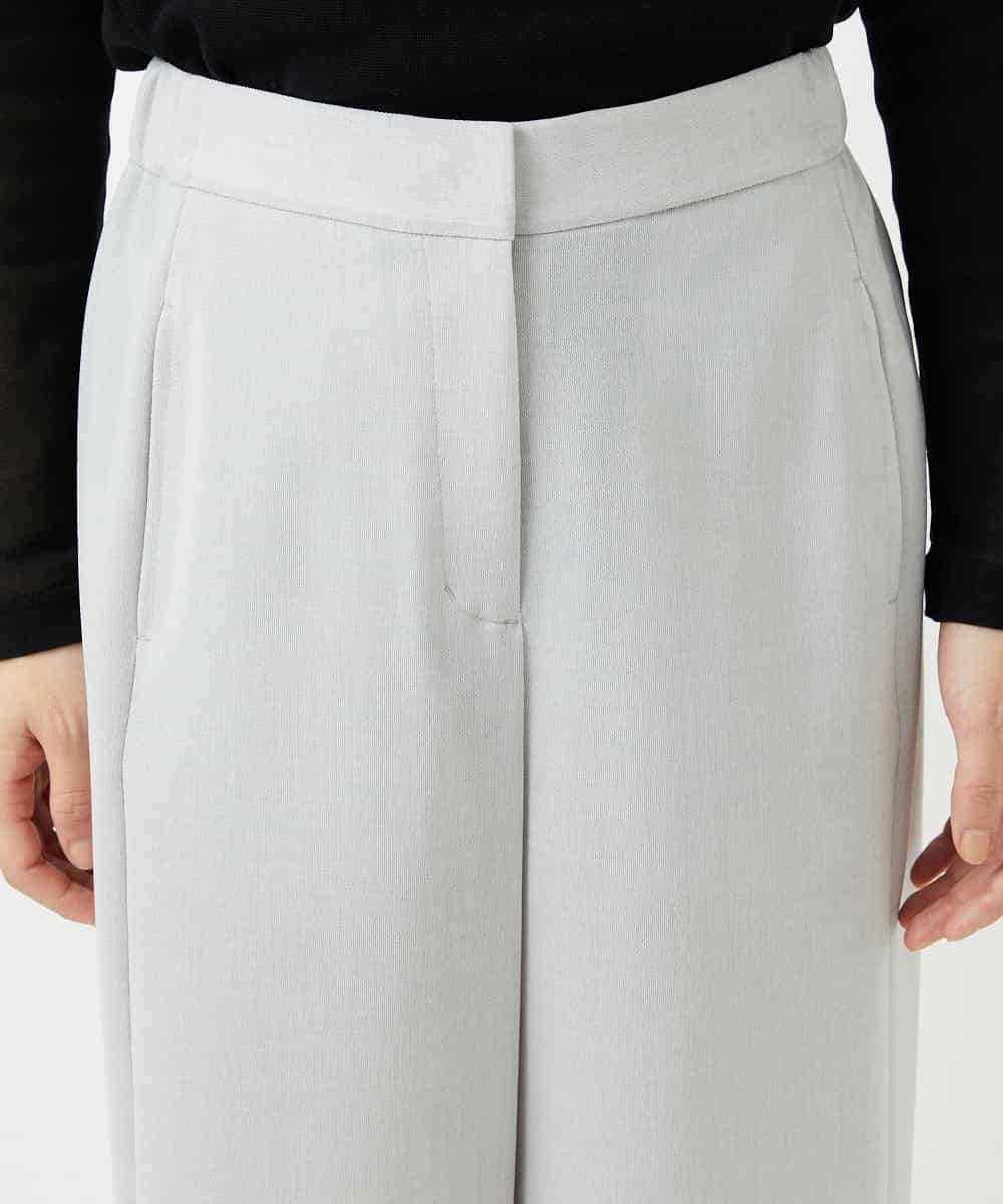 NHLGF88190 GIANNI LO GIUDICE(小さいサイズ)(メゾン ドゥ サンク) [セットアップ対応]リネンライクパンツ ライトグレー