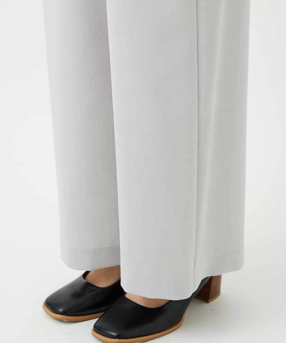 NHLGF88190 GIANNI LO GIUDICE(小さいサイズ)(メゾン ドゥ サンク) [セットアップ対応]リネンライクパンツ ライトグレー