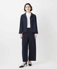 NHLGF88190 GIANNI LO GIUDICE(小さいサイズ)(メゾン ドゥ サンク) [セットアップ対応]リネンライクパンツ ライトグレー