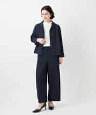 NHLGF88190 GIANNI LO GIUDICE(小さいサイズ)(メゾン ドゥ サンク) [セットアップ対応]リネンライクパンツ ライトグレー