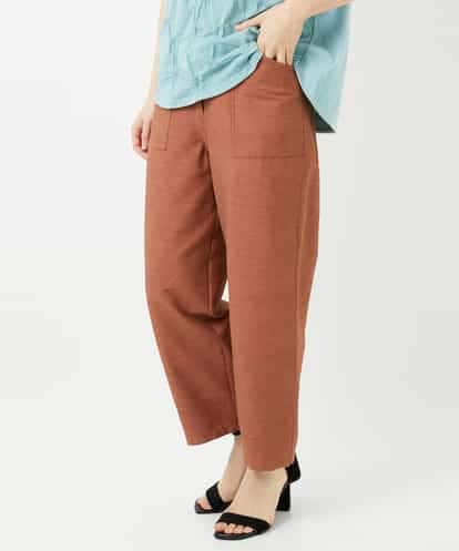 NHLGF89270 GIANNI LO GIUDICE(小さいサイズ) [日本製]リネンミックスシャンブレーストレッチパンツ