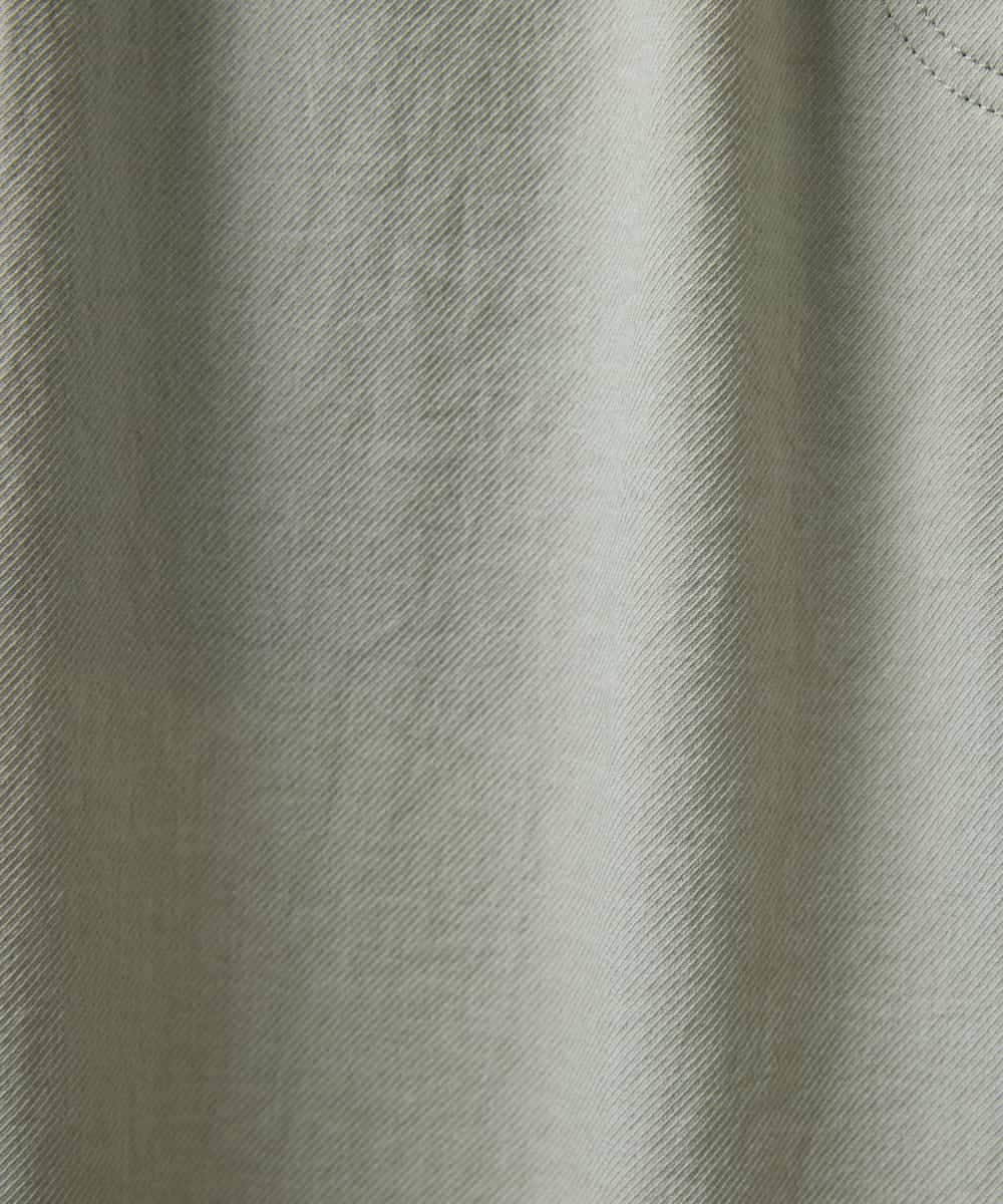 NHLGF90210 GIANNI LO GIUDICE(小さいサイズ)(メゾン ドゥ サンク) [日本製]オクタワルツカルゼテーパードパンツ ライトグレー
