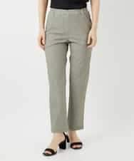 NHLGF92180 GIANNI LO GIUDICE(小さいサイズ)(メゾン ドゥ サンク) [3サイズ展開・吸収速乾性・UVカット]デニム調プリントハイテンションストレッチパンツ カーキ