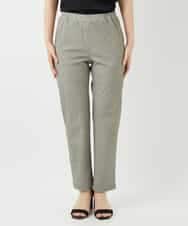 NHLGF92180 GIANNI LO GIUDICE(小さいサイズ)(メゾン ドゥ サンク) [3サイズ展開・吸収速乾性・UVカット]デニム調プリントハイテンションストレッチパンツ カーキ