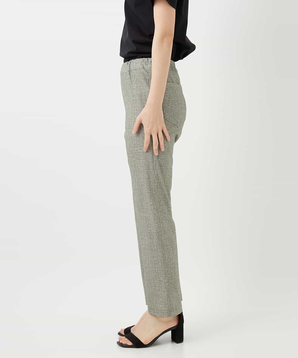 NHLGF92180 GIANNI LO GIUDICE(小さいサイズ)(メゾン ドゥ サンク) [3サイズ展開・吸収速乾性・UVカット]デニム調プリントハイテンションストレッチパンツ カーキ