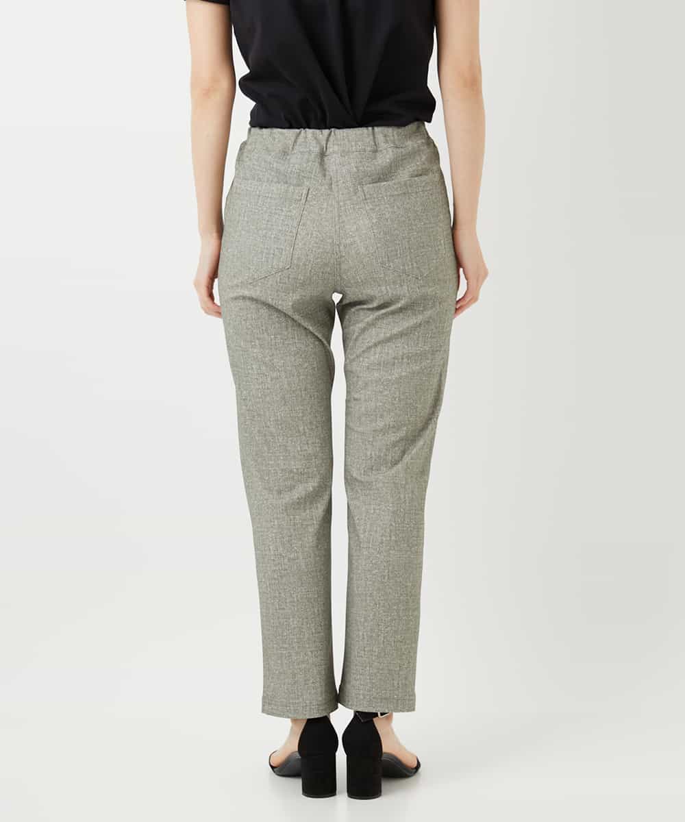 NHLGF92180 GIANNI LO GIUDICE(小さいサイズ)(メゾン ドゥ サンク) [3サイズ展開・吸収速乾性・UVカット]デニム調プリントハイテンションストレッチパンツ カーキ