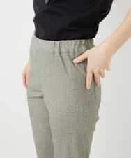 NHLGF92180 GIANNI LO GIUDICE(小さいサイズ)(メゾン ドゥ サンク) [3サイズ展開・吸収速乾性・UVカット]デニム調プリントハイテンションストレッチパンツ カーキ