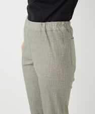 NHLGF92180 GIANNI LO GIUDICE(小さいサイズ)(メゾン ドゥ サンク) [3サイズ展開・吸収速乾性・UVカット]デニム調プリントハイテンションストレッチパンツ カーキ