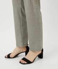 NHLGF92180 GIANNI LO GIUDICE(小さいサイズ)(メゾン ドゥ サンク) [3サイズ展開・吸収速乾性・UVカット]デニム調プリントハイテンションストレッチパンツ カーキ