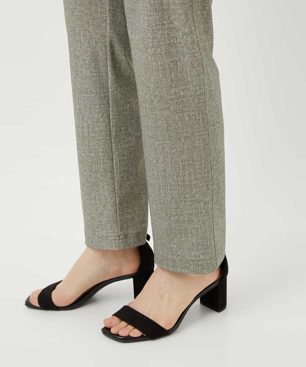 NHLGF92180 GIANNI LO GIUDICE(小さいサイズ)(メゾン ドゥ サンク) [3サイズ展開・吸収速乾性・UVカット]デニム調プリントハイテンションストレッチパンツ カーキ