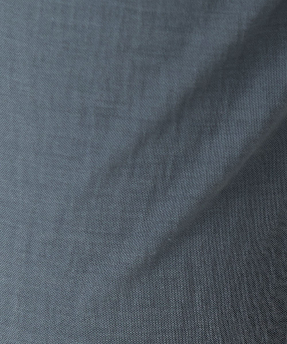 NHLGW44180 GIANNI LO GIUDICE(小さいサイズ)(メゾン ドゥ サンク) [日本製]ナチュラルスムースパンツ ブルー