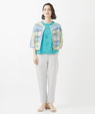 NHLGX85190 GIANNI LO GIUDICE(小さいサイズ)(メゾン ドゥ サンク) [日本製]テーパードパンツ カーキ