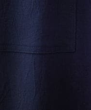 NHLGX87190 GIANNI LO GIUDICE(小さいサイズ)(メゾン ドゥ サンク) [日本製]麻調ツイルベイカーパンツ ブルー