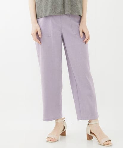 NHLGX87190 GIANNI LO GIUDICE(小さいサイズ) [日本製]麻調ツイルベイカーパンツ