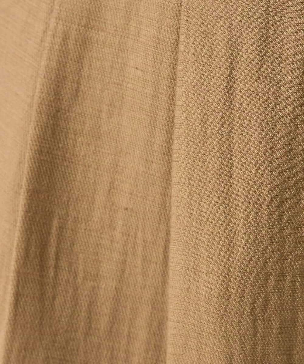 NHLHC23250 GIANNI LO GIUDICE(小さいサイズ)(メゾン ドゥ サンク) レーヨンナイロンリネンパンツ ブラウン