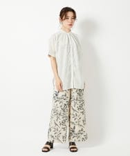 NHLHE63270 GIANNI LO GIUDICE(小さいサイズ)(メゾン ドゥ サンク) 淡彩フラワープリントパンツ ベージュ