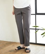 NHLHF82180 GIANNI LO GIUDICE(小さいサイズ)(メゾン ドゥ サンク) コットンハイテンション撥水ハイテンションストレッチパンツ ブラウン