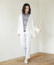 NHLHF82180 GIANNI LO GIUDICE(小さいサイズ)(メゾン ドゥ サンク) コットンハイテンション撥水ハイテンションストレッチパンツ ブラウン