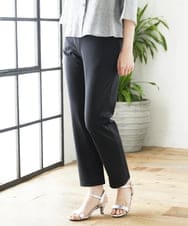 NHLHF82180 GIANNI LO GIUDICE(小さいサイズ)(メゾン ドゥ サンク) コットンハイテンション撥水ハイテンションストレッチパンツ ブラック
