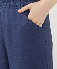 NHLHW20200 GIANNI LO GIUDICE(小さいサイズ)(メゾン ドゥ サンク) [日本製]トゥーダンソフトパンツ ネイビー