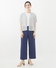NHLHW20200 GIANNI LO GIUDICE(小さいサイズ)(メゾン ドゥ サンク) [日本製]トゥーダンソフトパンツ ネイビー