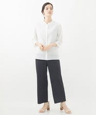 NHLHW20200 GIANNI LO GIUDICE(小さいサイズ)(メゾン ドゥ サンク) [日本製]トゥーダンソフトパンツ ネイビー