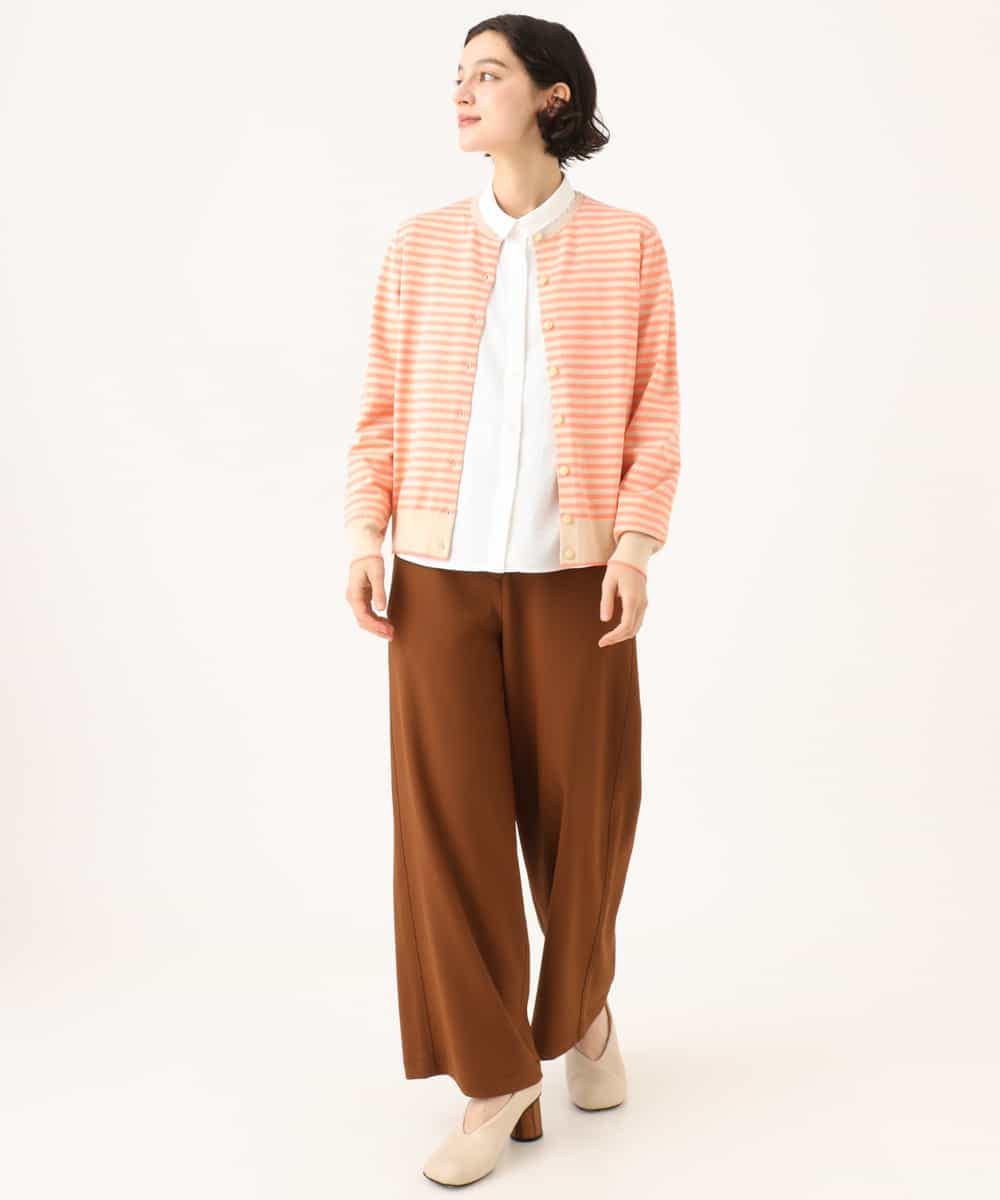 NHLJD11250 GIANNI LO GIUDICE(小さいサイズ)(メゾン ドゥ サンク) フルダルエアウォッシュパンツ ブラウン