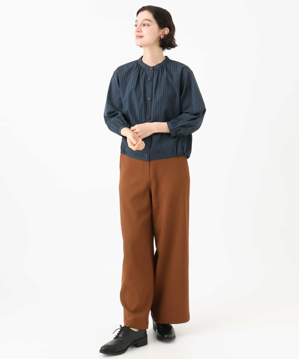 NHLJD11250 GIANNI LO GIUDICE(小さいサイズ)(メゾン ドゥ サンク) フルダルエアウォッシュパンツ ブラウン