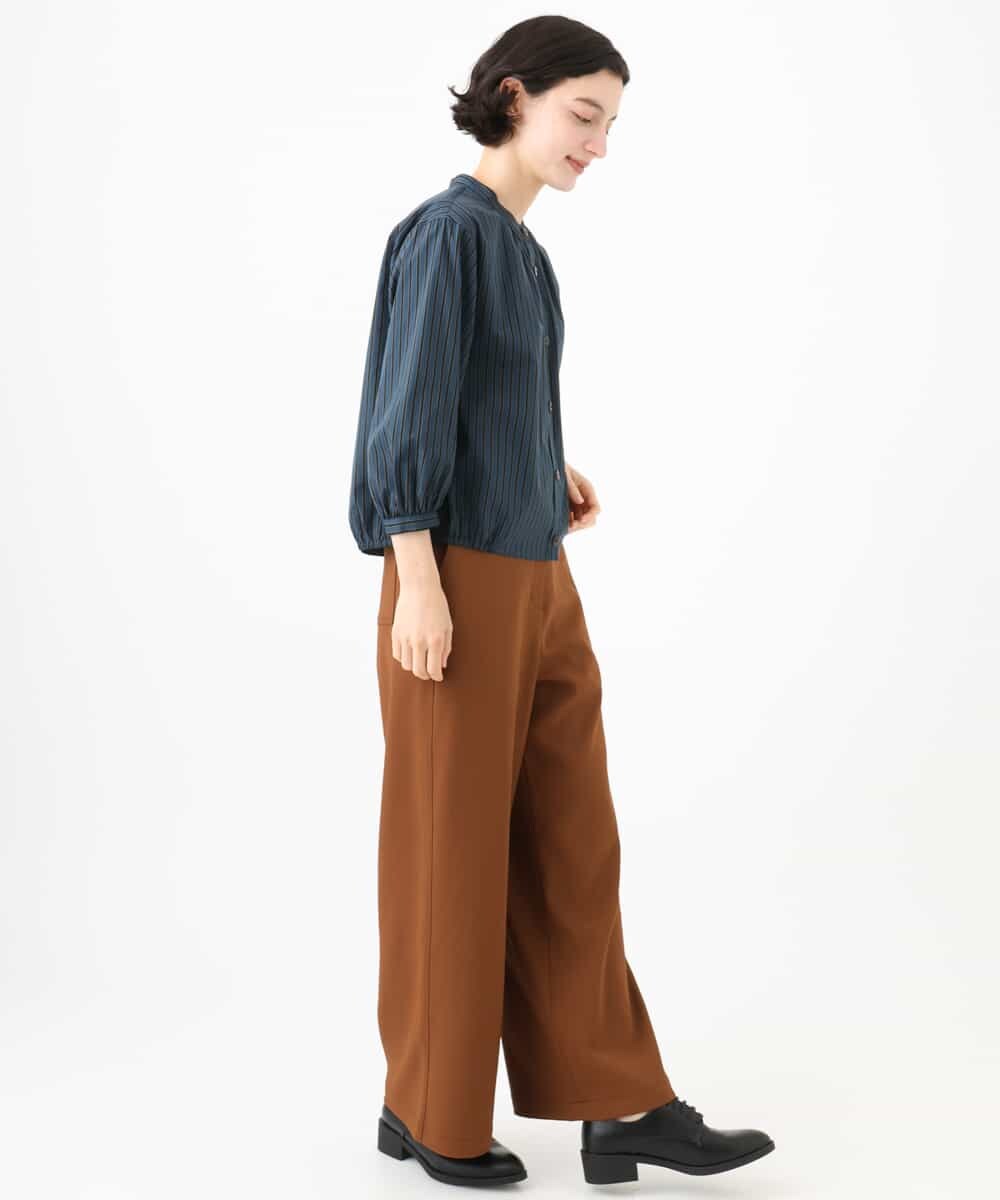 NHLJD11250 GIANNI LO GIUDICE(小さいサイズ)(メゾン ドゥ サンク) フルダルエアウォッシュパンツ ブラウン