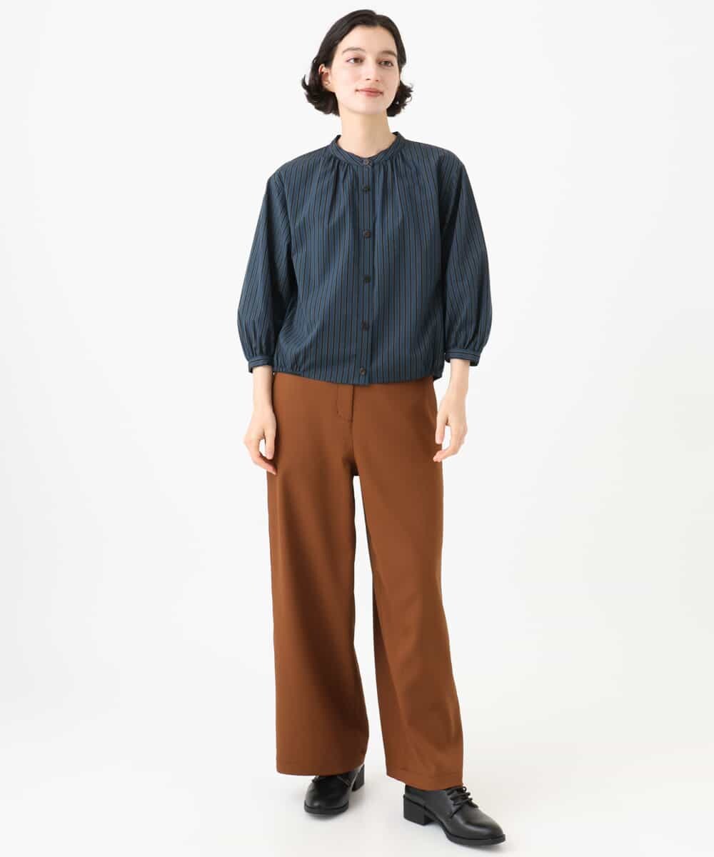 NHLJD11250 GIANNI LO GIUDICE(小さいサイズ)(メゾン ドゥ サンク) フルダルエアウォッシュパンツ ブラウン