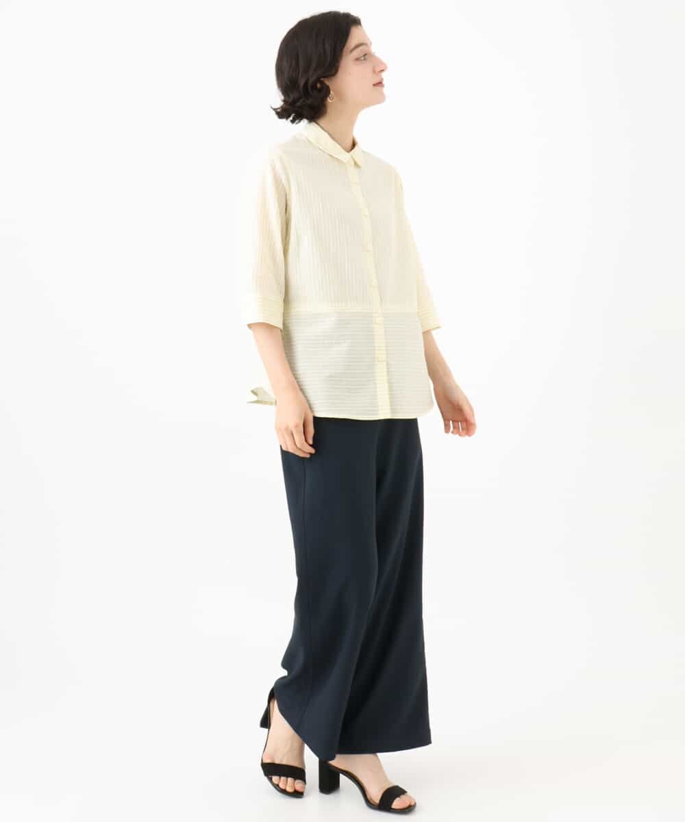 NHLJD11250 GIANNI LO GIUDICE(小さいサイズ)(メゾン ドゥ サンク) フルダルエアウォッシュパンツ ブラウン