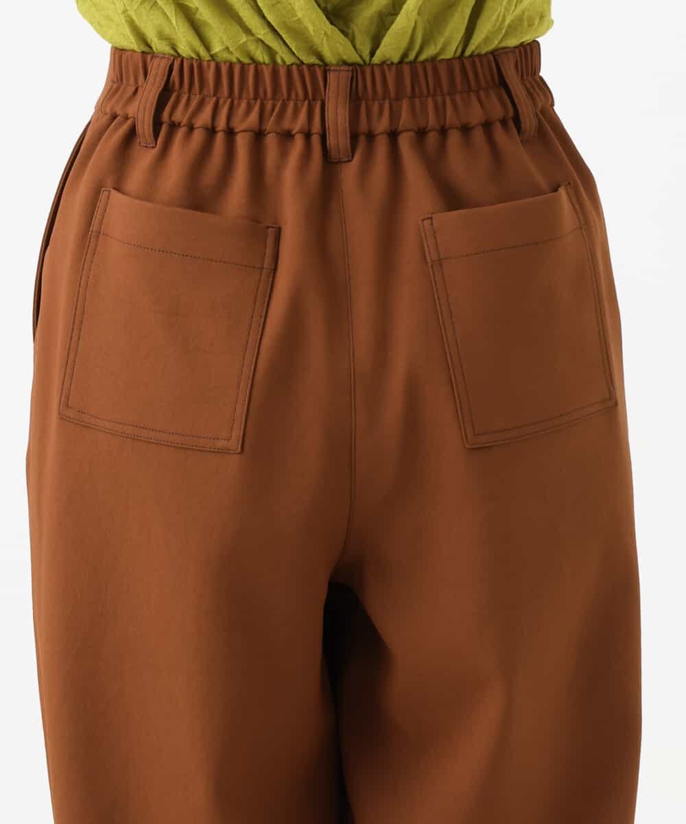 NHLJD11250 GIANNI LO GIUDICE(小さいサイズ)(メゾン ドゥ サンク) フルダルエアウォッシュパンツ ブラウン