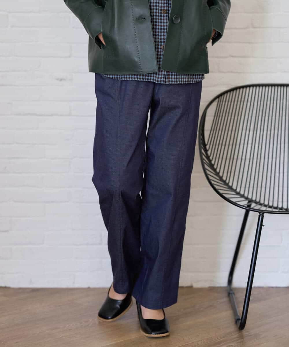 NHLJD14300 GIANNI LO GIUDICE(小さいサイズ) [セットアップ対応]デニムライクシャンブレーパンツ