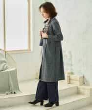 NHLJD14300 GIANNI LO GIUDICE(小さいサイズ)(メゾン ドゥ サンク) [セットアップ対応]デニムライクシャンブレーパンツ ネイビー