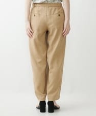 NHLJP20190 GIANNI LO GIUDICE(小さいサイズ)(メゾン ドゥ サンク) センタープレスストレートパンツ ベージュ