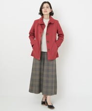 NHLJS02250 GIANNI LO GIUDICE(小さいサイズ)(メゾン ドゥ サンク) [セットアップ対応・日本製]ワイドクロップドパンツ グレー系チェック柄