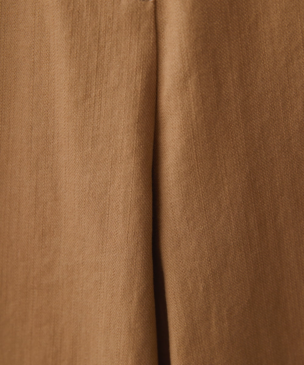 NHLJS22210 GIANNI LO GIUDICE(小さいサイズ)(メゾン ドゥ サンク) コットンスラブツイルパンツ キャメル