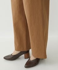 NHLJS22210 GIANNI LO GIUDICE(小さいサイズ)(メゾン ドゥ サンク) コットンスラブツイルパンツ キャメル