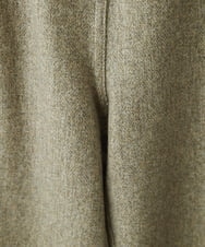 NHLJS31230 GIANNI LO GIUDICE(小さいサイズ)(メゾン ドゥ サンク) [日本製]コットンポンチツィードプリントストレッチパンツ ブラウン系