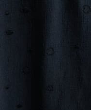 NHLJT25230 GIANNI LO GIUDICE(小さいサイズ)(メゾン ドゥ サンク) [セットアップ対応]スラブコットンドット刺繍パンツ ブラック（墨黒）