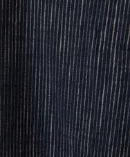 NHLJV51250 GIANNI LO GIUDICE(小さいサイズ)(メゾン ドゥ サンク) イレギュラーヒッコリーパンツ（ストライプ柄） ブラック系